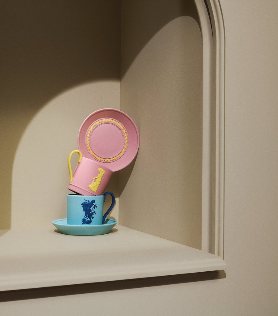 Jasper Bacchus Teacup and Saucer