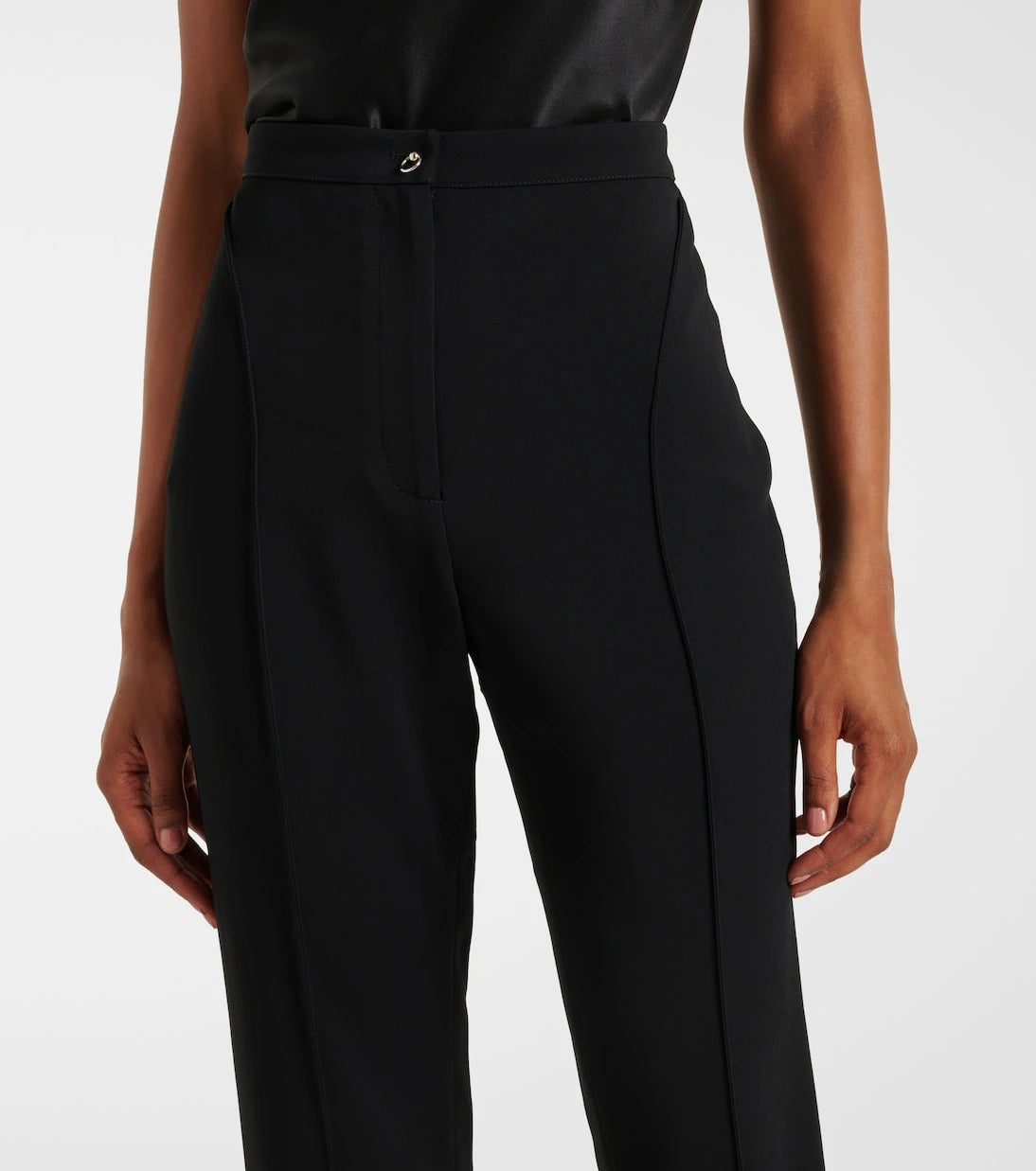 Mugler - High-rise slim pants