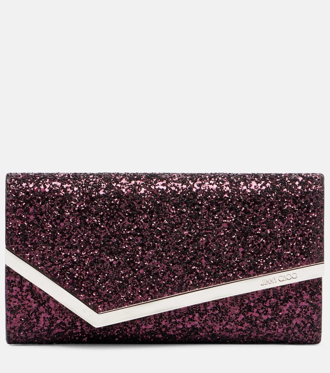Jimmy Choo - Emmie glitter clutch