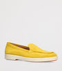 Yellow Suede Loafers