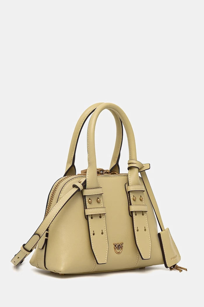 Pinko чанта crossbody дамска от кожа
