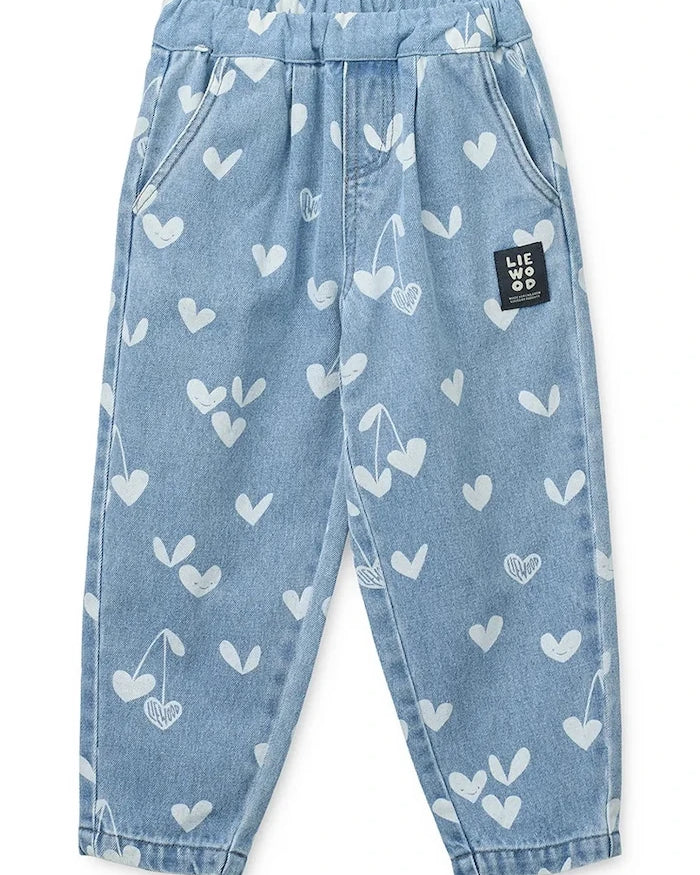 Liewood Borris Baskılı Denim Pantolon