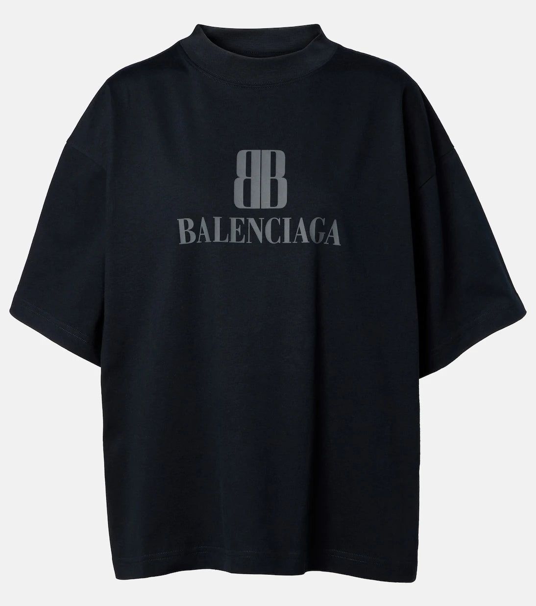 Balenciaga - Logo cotton jersey T-shirt