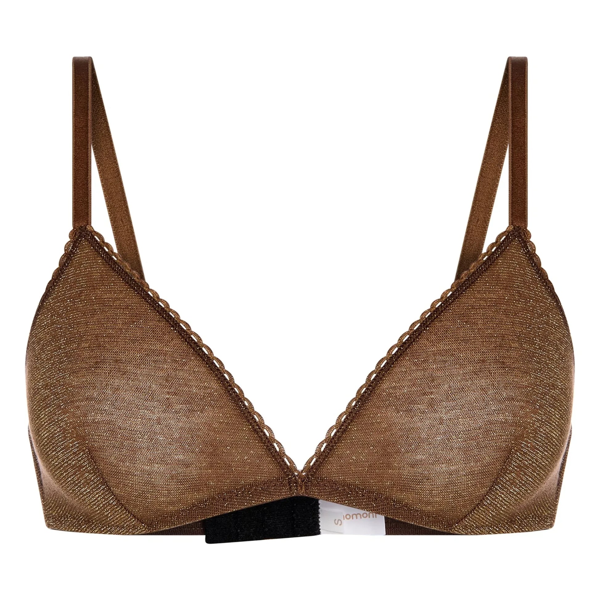 Momoni - Amethist Metallic Bra | Tabacco