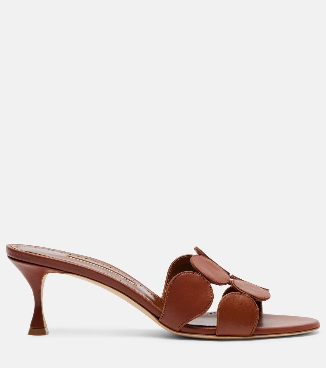 Manolo Blahnik - Haribalmu 50 leather mules