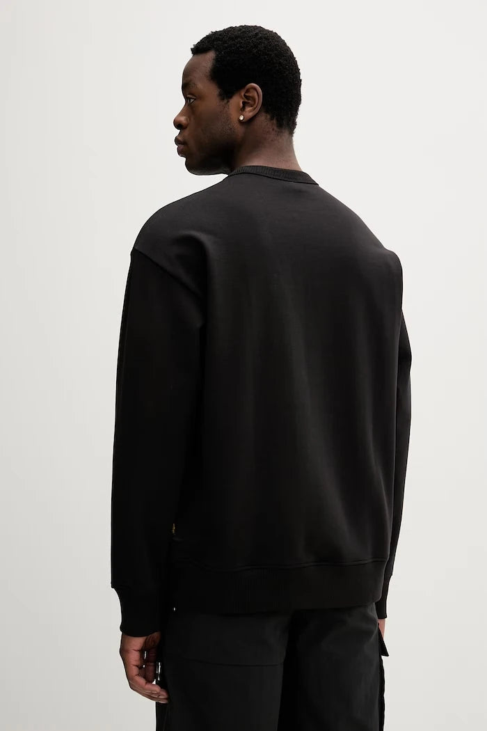 G-Star düz erkek pamuklu sweatshirt HB badge r sw