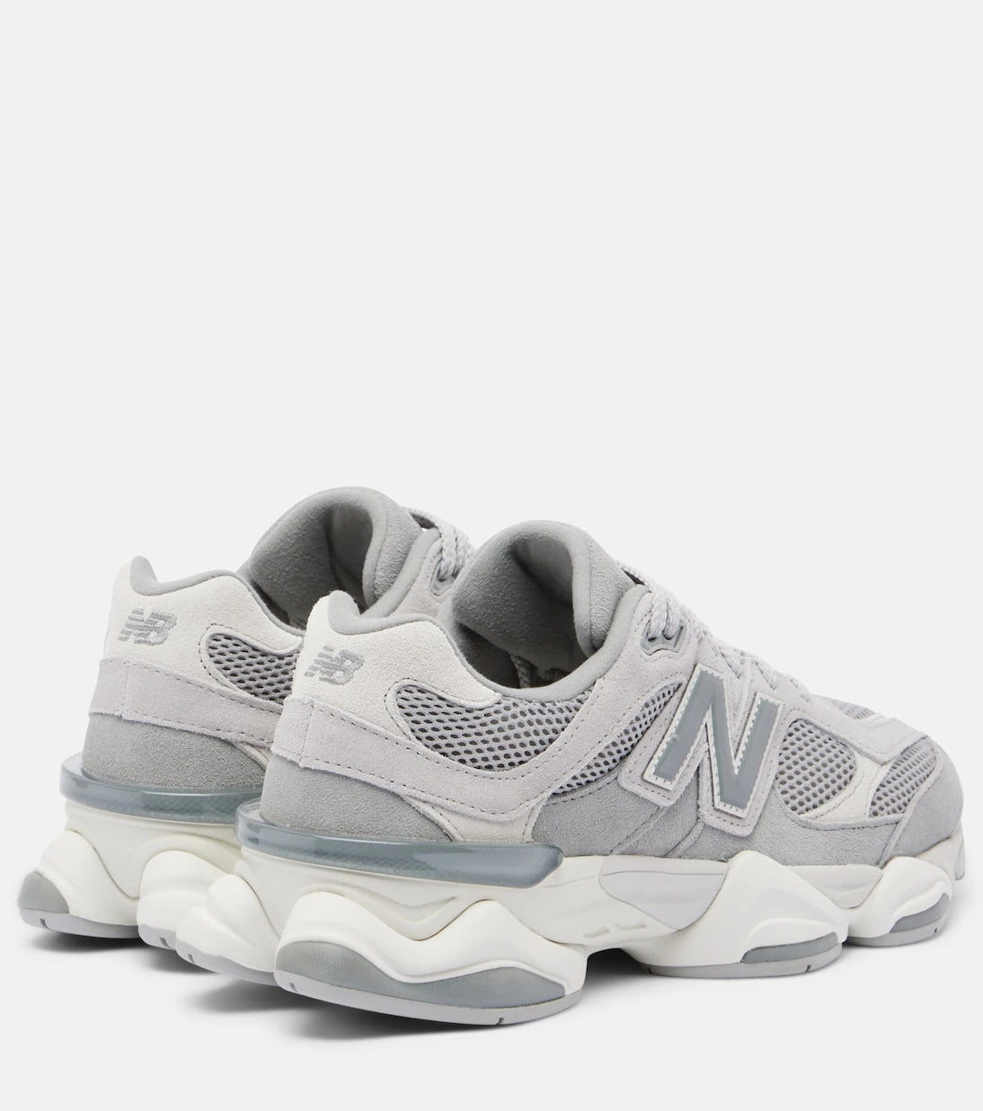 New Balance - 9060 leather-trimmed sneakers