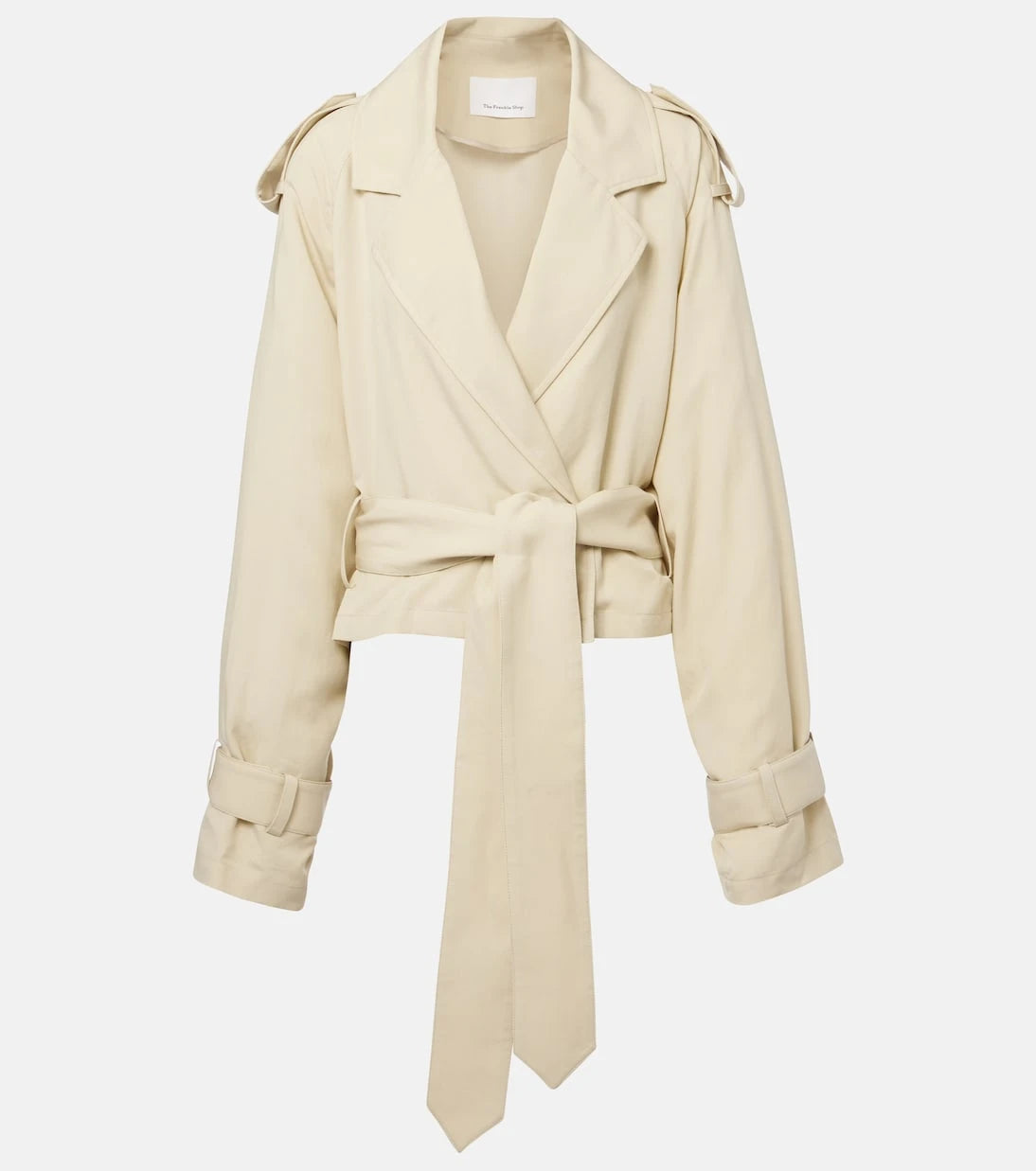 The Frankie Shop - Simona cropped trench coat