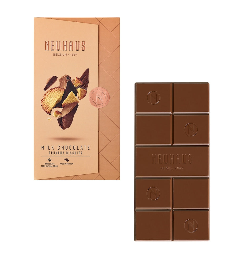 Crunchy Biscuits Milk Chocolate Bar (100g)