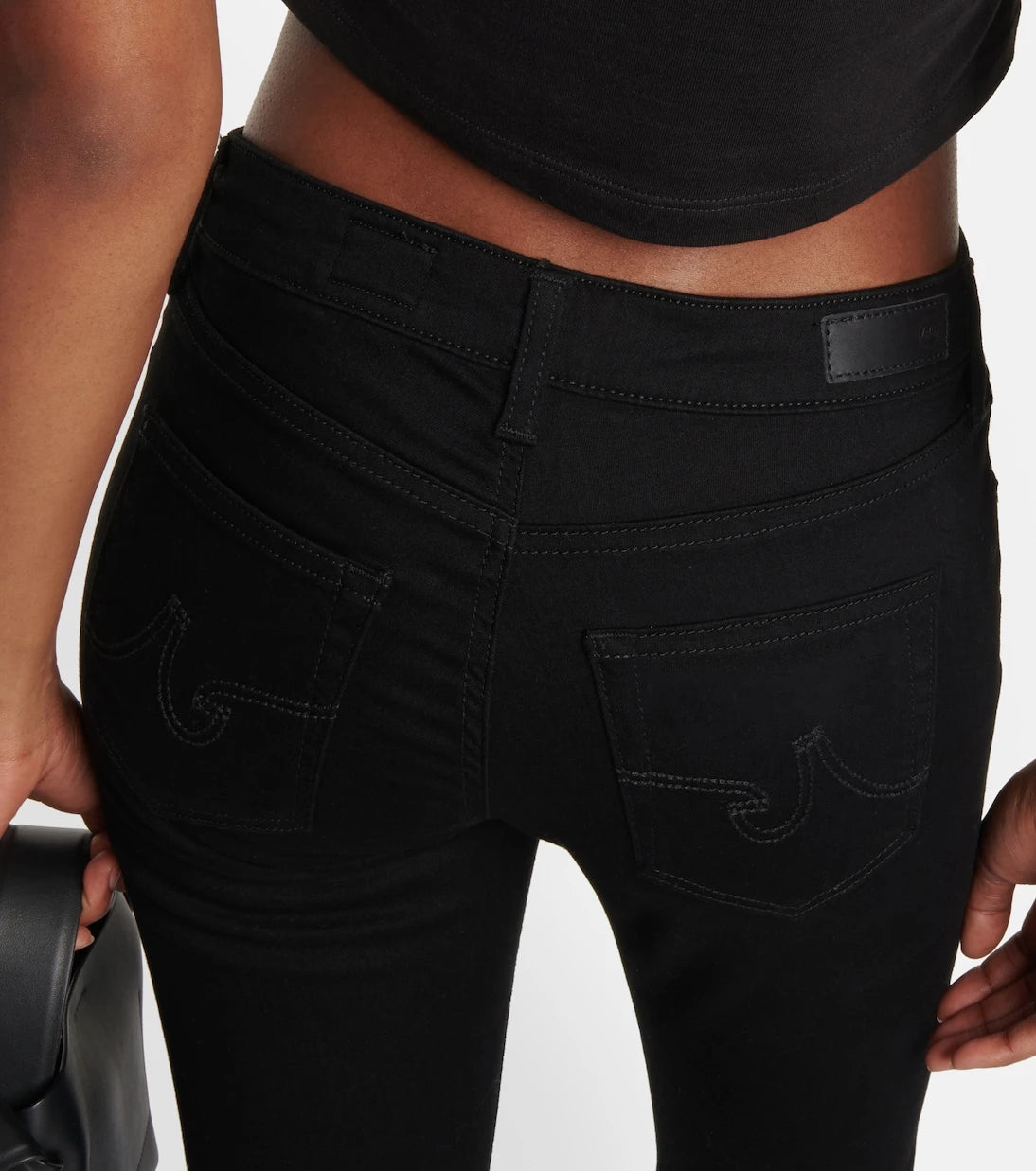 AG Jeans - Düşük belli boru paça jean pantolon