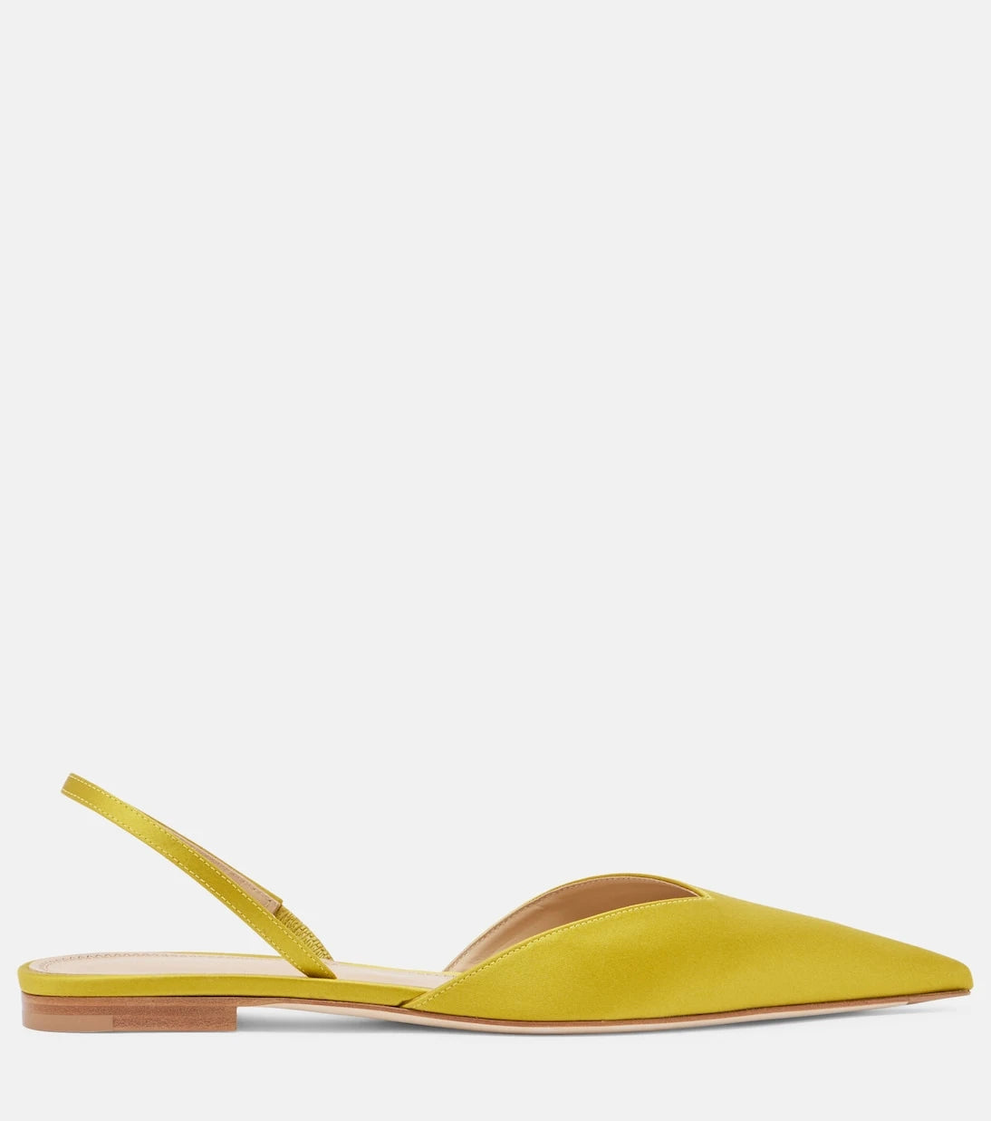 Victoria Beckham - Victoria satin slingback flats