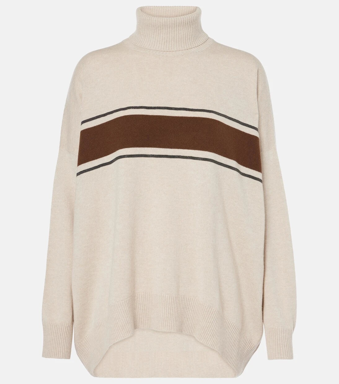 Brunello Cucinelli - Wool, cashmere, and silk sweater