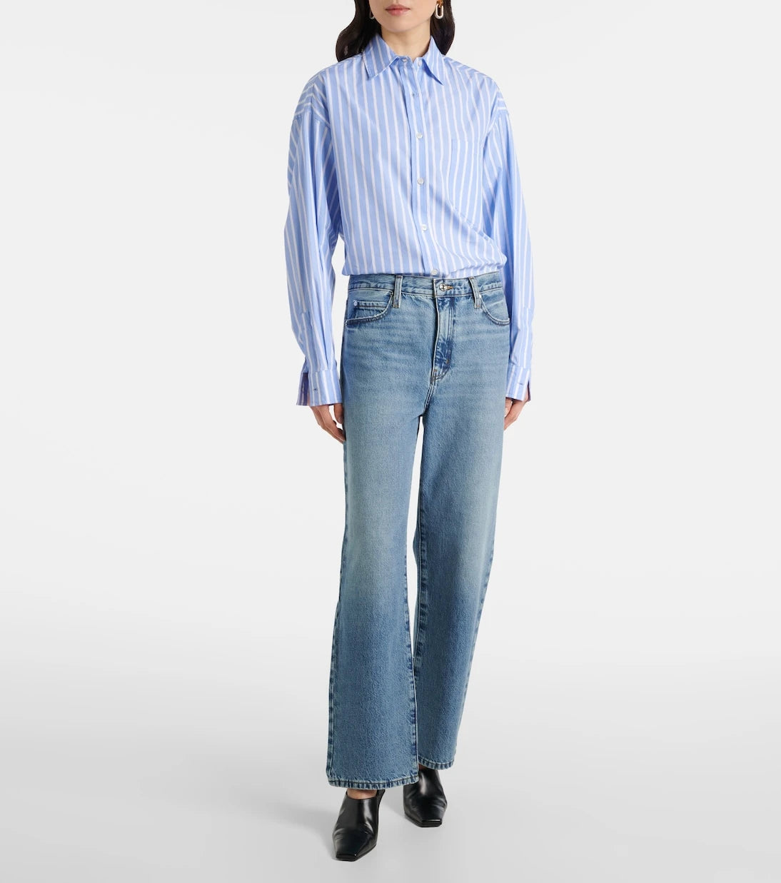Frame - Le Jane cropped straight jeans