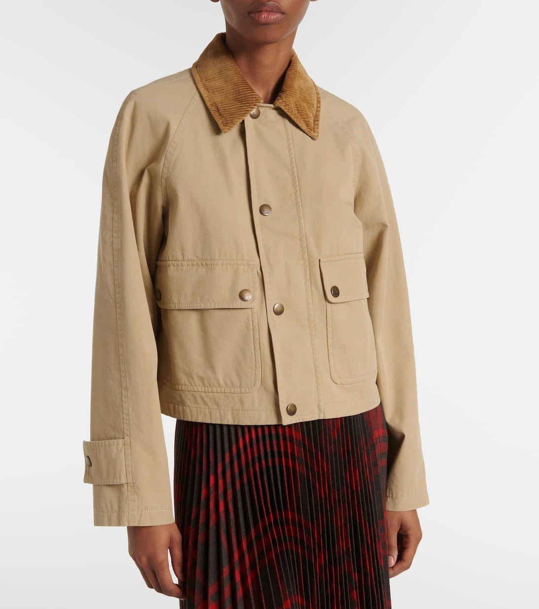 Burberry - Cotton gabardine jacket