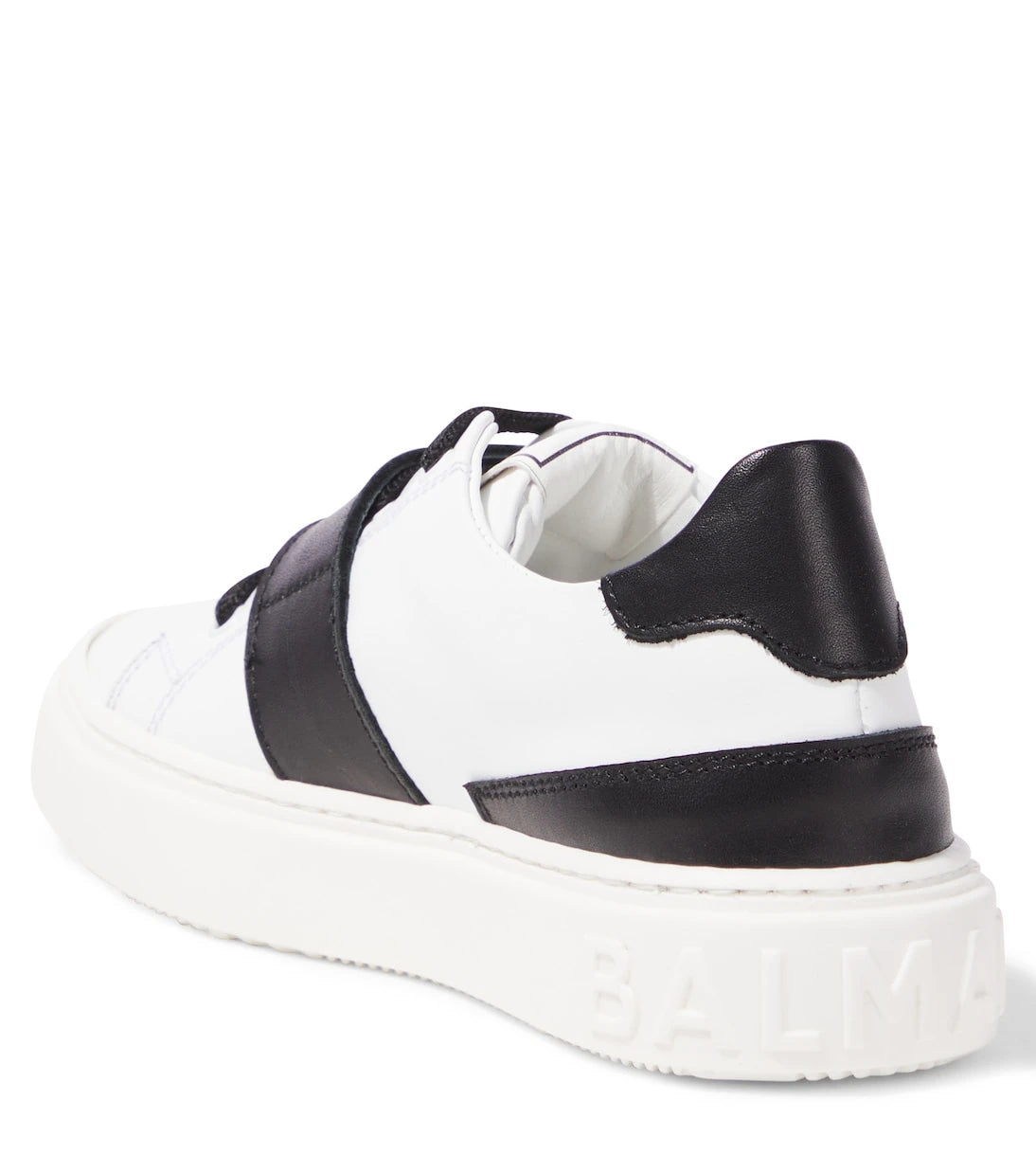 Balmain Kids - Leather sneakers
