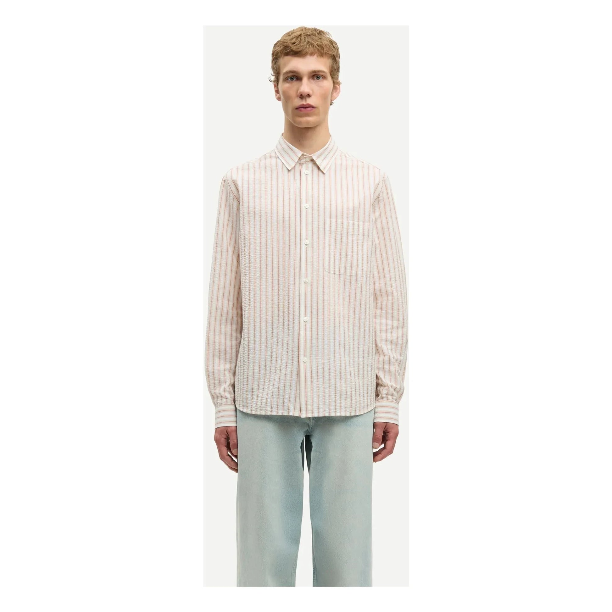 Samsoe Samsoe - Saryan J Carreaux shirt | Off white