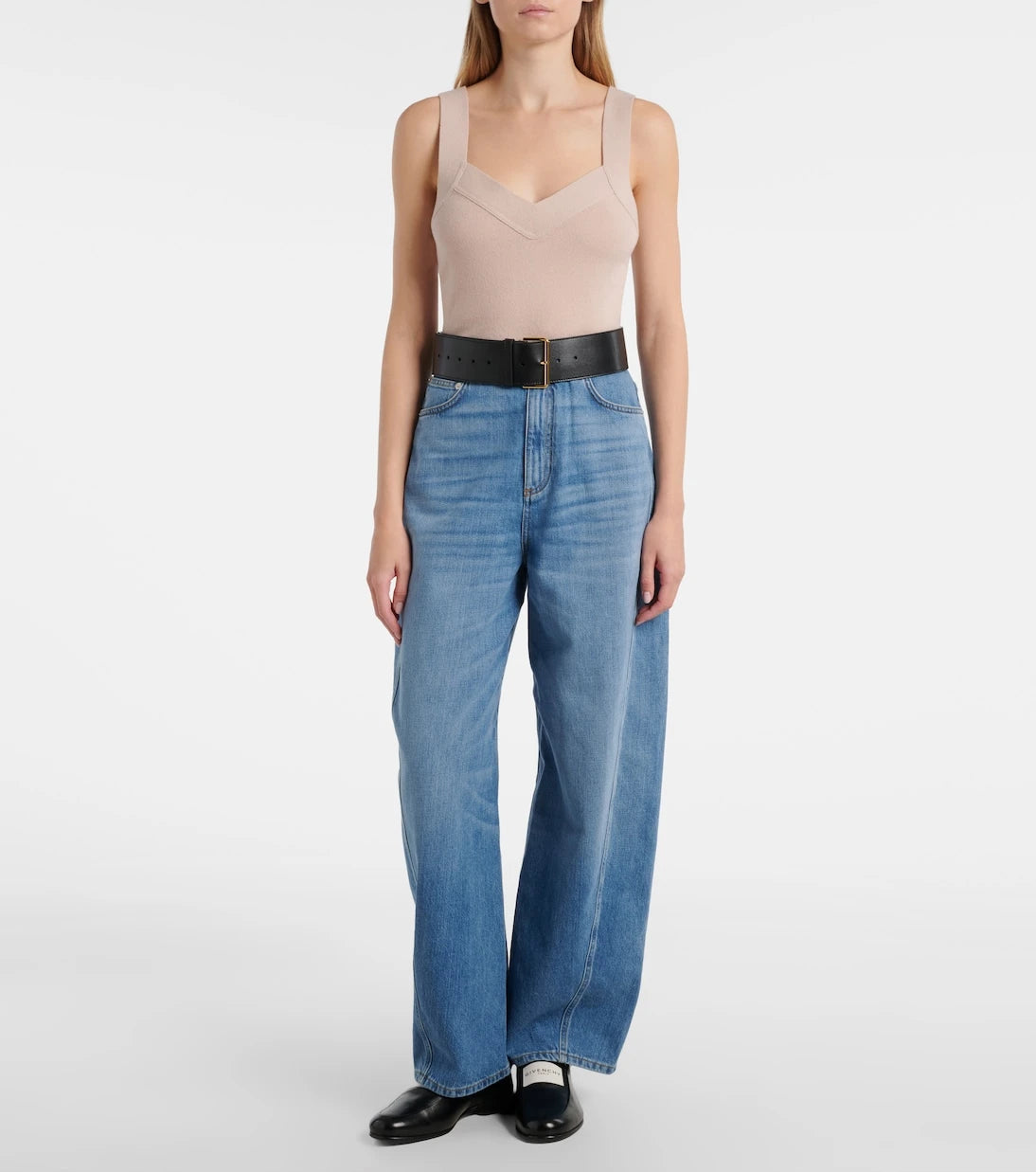 Givenchy - Logo wool and cashmere tank top