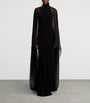 Ralph Lauren Collection Black Jersey Tilly Evening Dress