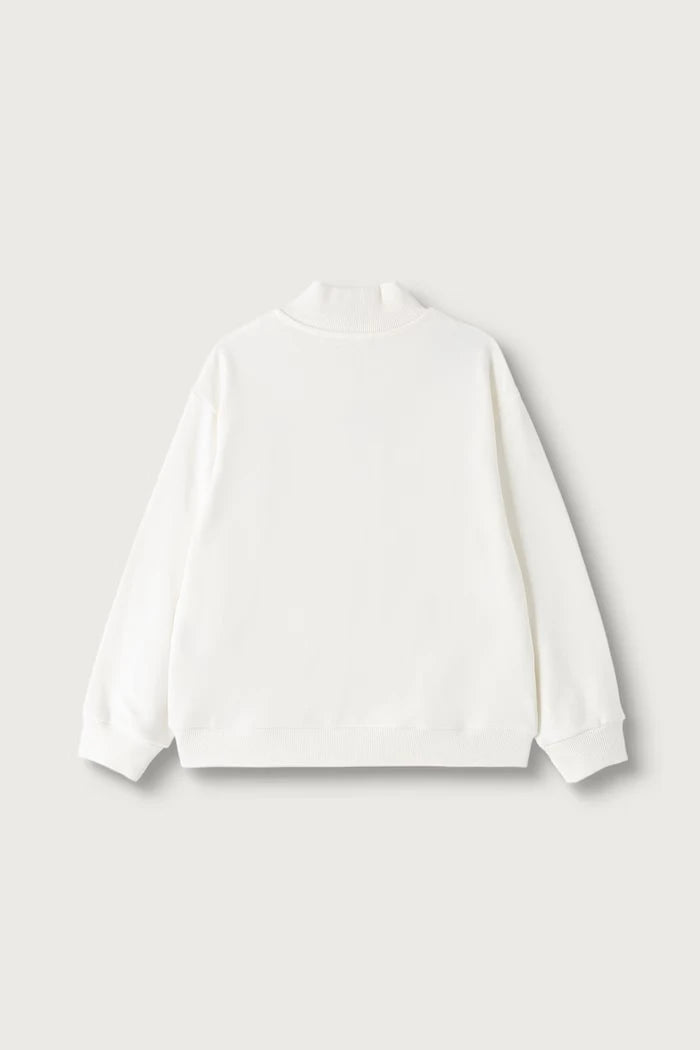 Pamuklu çocuk sweatshirt