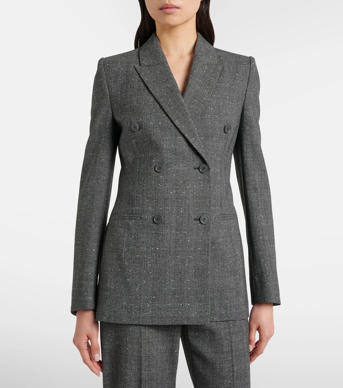 McQueen - Prince of Wales check wool blazer
