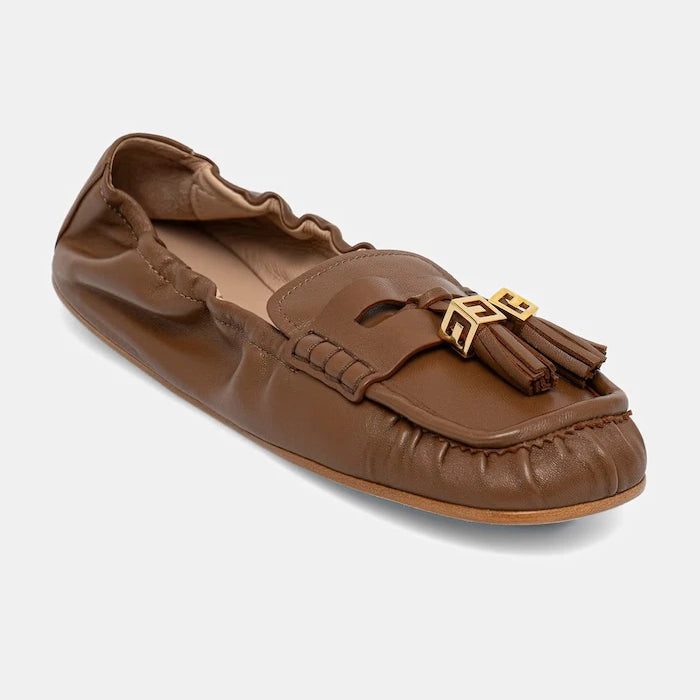 Elisabetta Franchi мокасини дамски от кожа