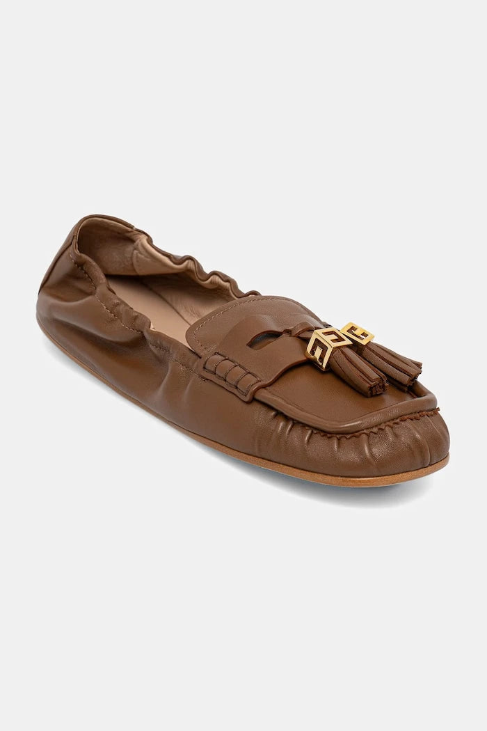 Elisabetta Franchi мокасини дамски от кожа