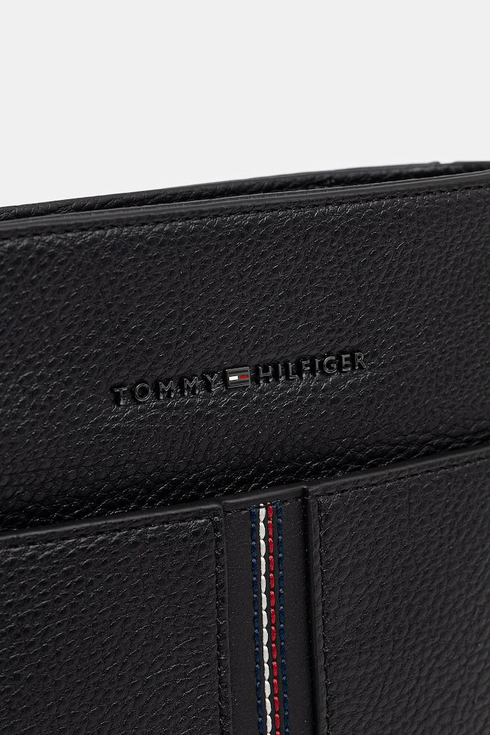 Tommy Hilfiger erkek suni deri omuz çantası