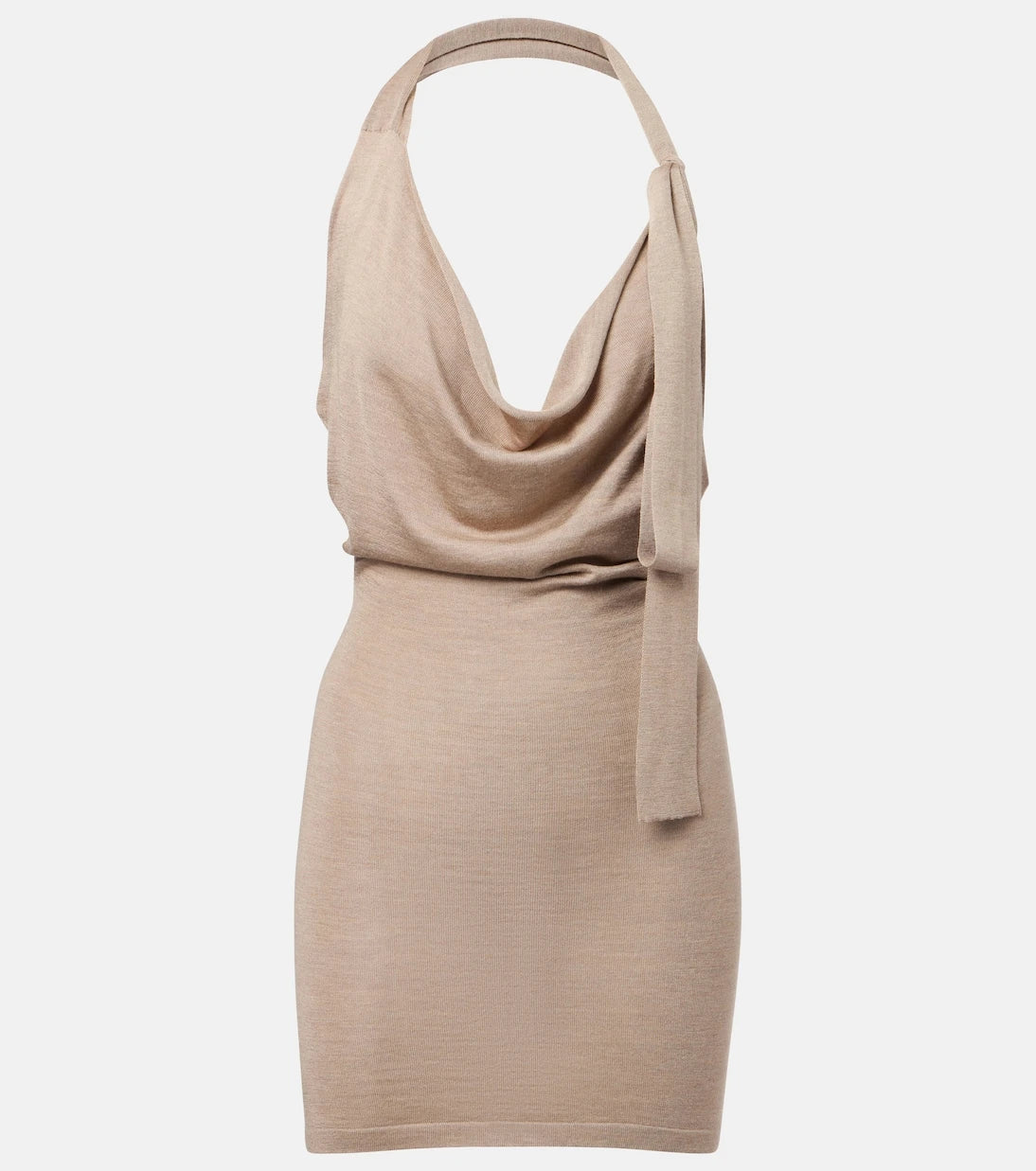 Aya Muse - Evo knitted silk and cashmere minidress