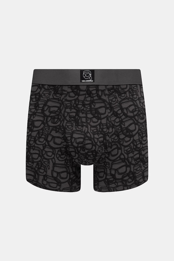 Karl Lagerfeld erkek pamuklu elastan IKON üçlü slip boxer