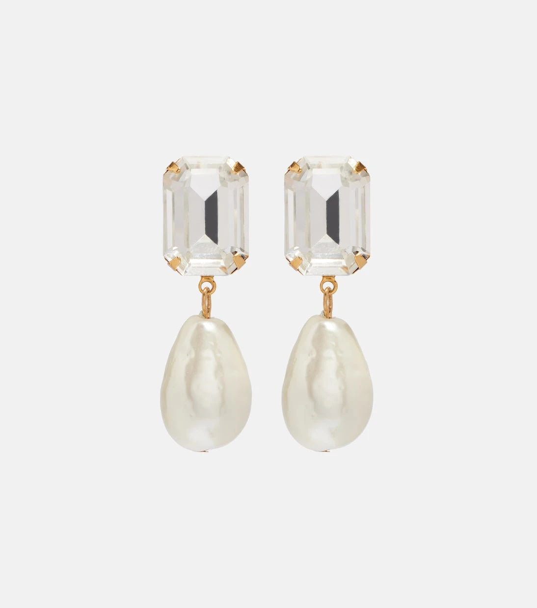Jennifer Behr - Liana gold-plated drop earrings
