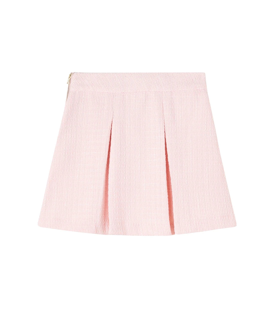 Tartine et Chocolat - Pleated tweed skirt