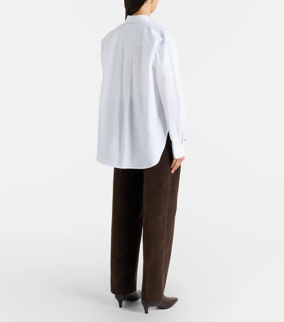 Toteme - Cotton corduroy wide-leg pants