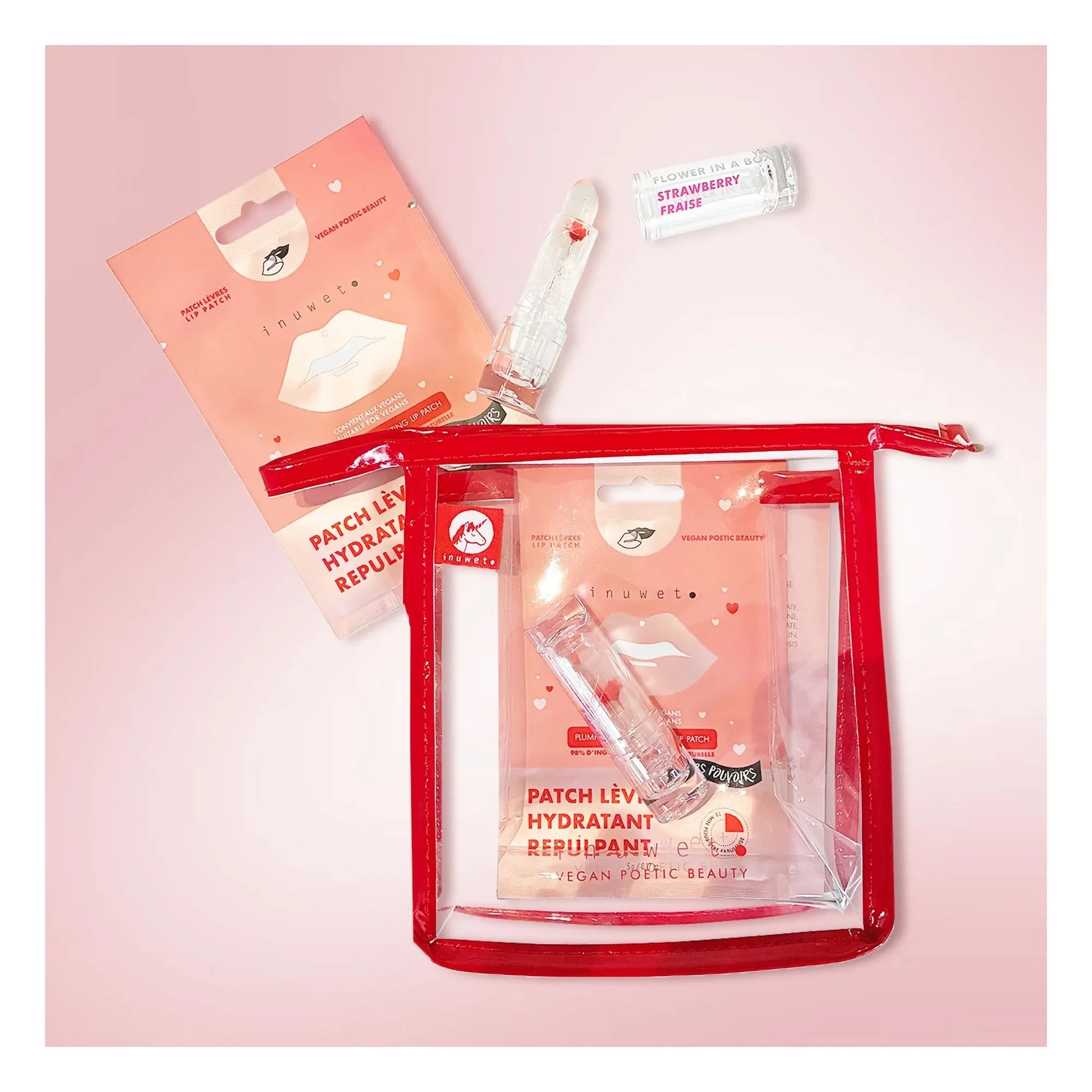 Inuwet - Berry pencil case | Red