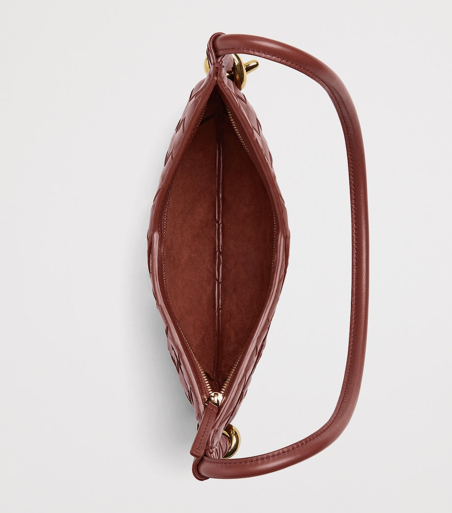 Bottega Veneta Brown Baby Solstice Shoulder Bag