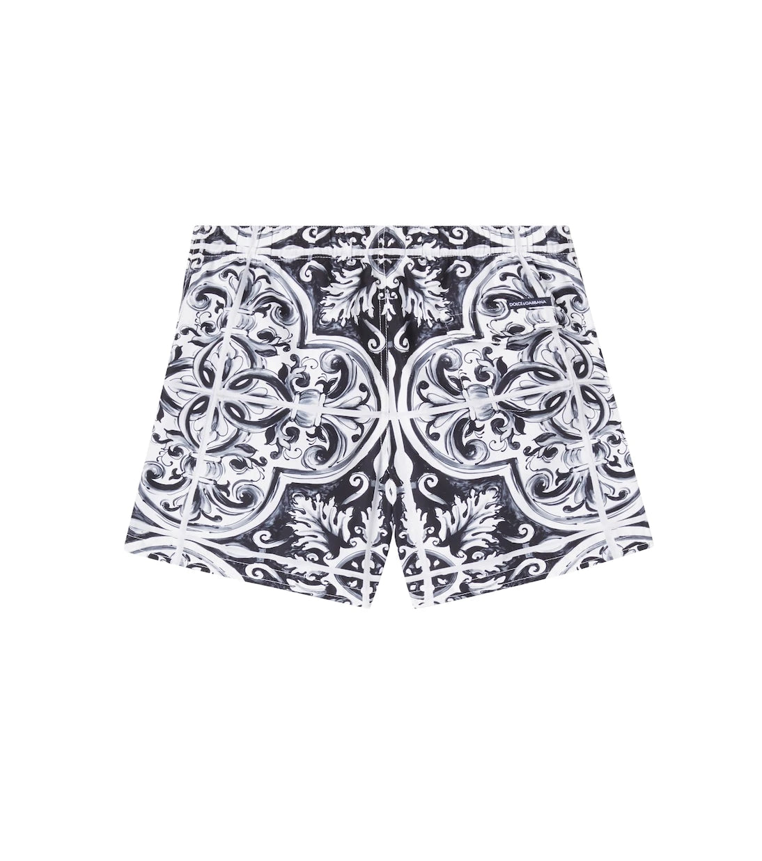 Dolce&Gabbana Kids - Majolica swim trunks