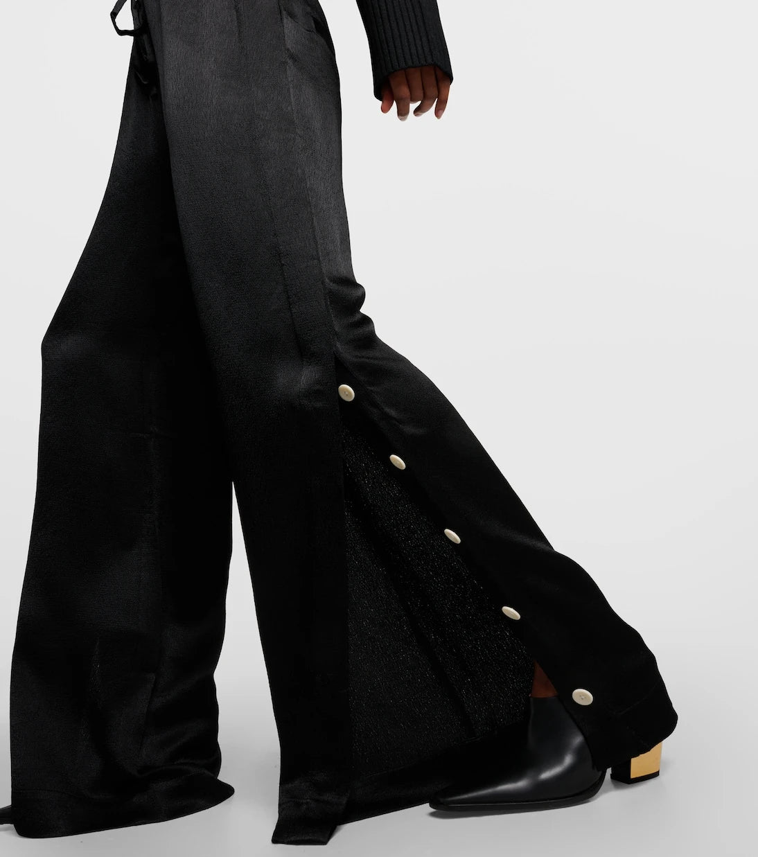 Proenza Schouler - White Label Hazel mid-rise wide-leg pants