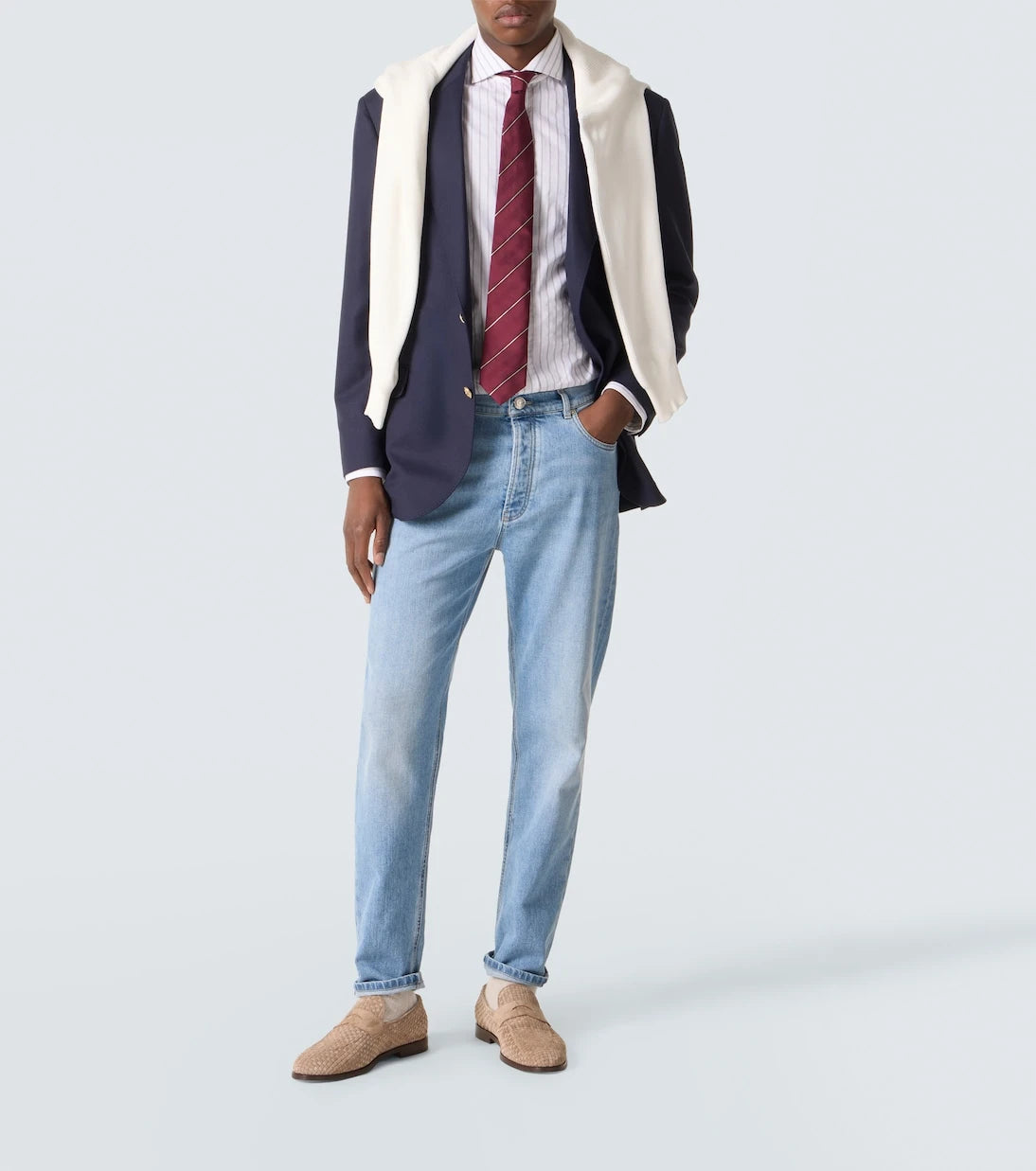 Brunello Cucinelli - Mid-rise straight jeans