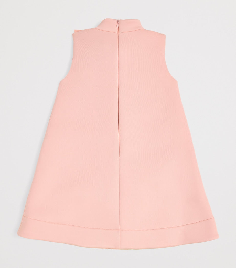 JESSIE AND JAMES Pink Floral Appliqué Willow Dress (4-14 Years)