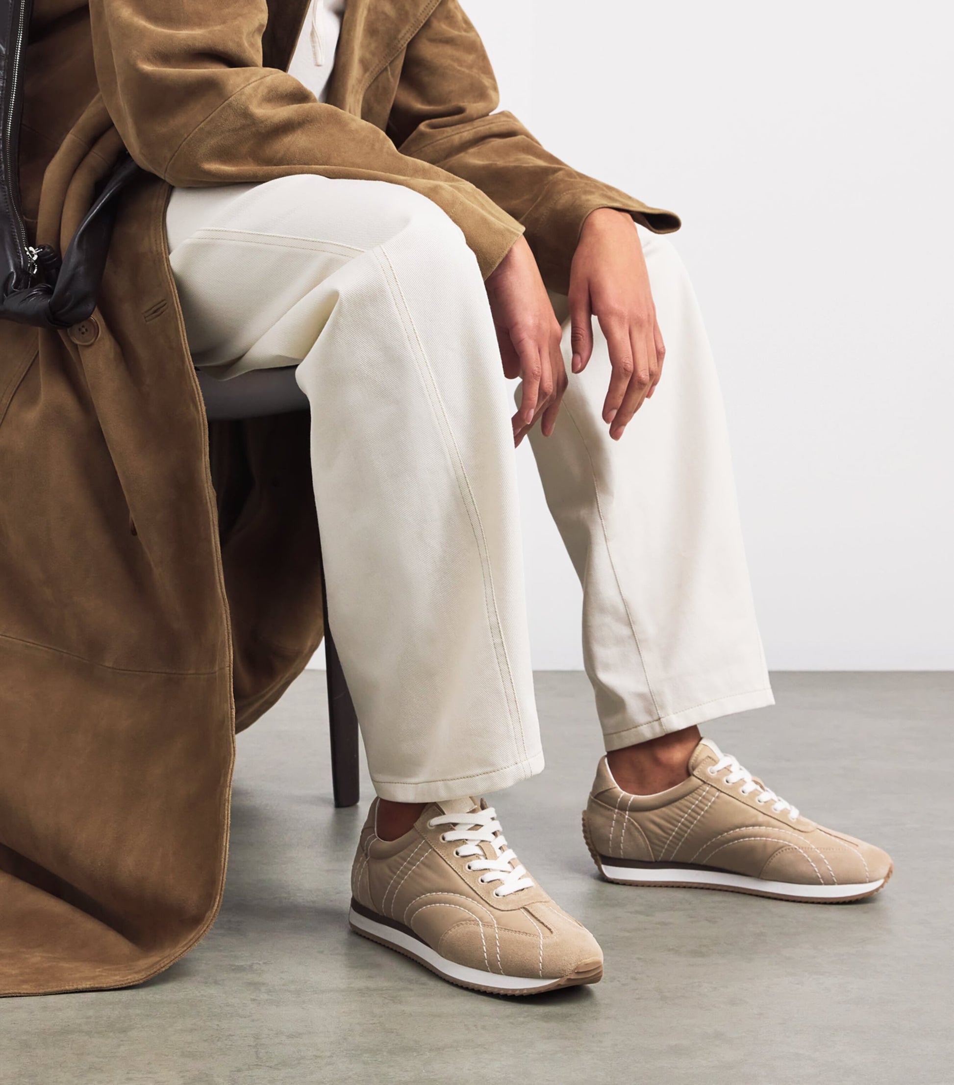 Beige Sport Sneakers