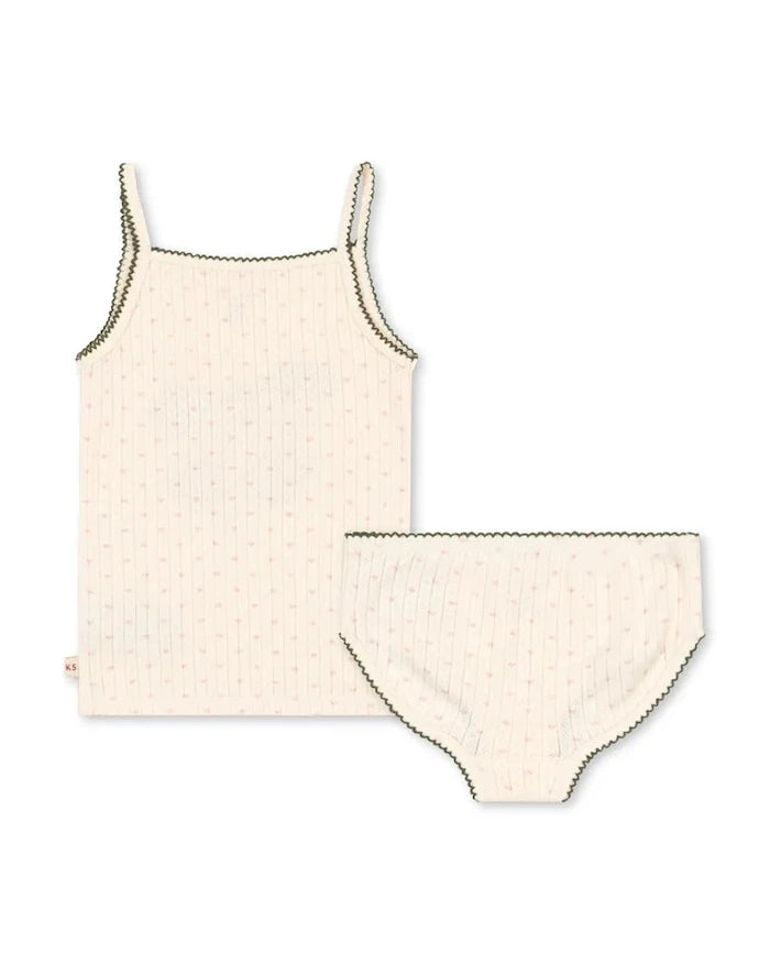 Konges Sløjd MINNIE UNDERWEAR GOTS Çocuk Pamuklu Takım