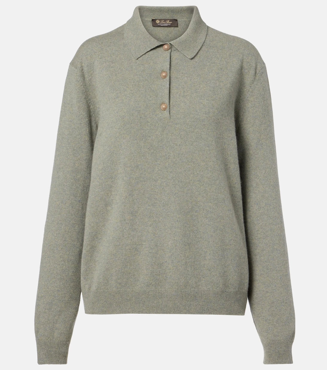 Loro Piana - Classic cashmere polo sweater