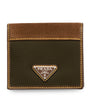 Prada Re-Nylon and Leather Wallet