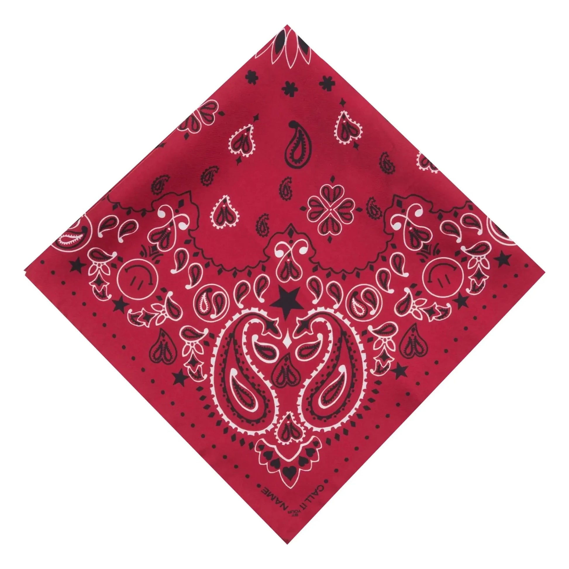 Call it by your name - Bandana Small Silk | Red