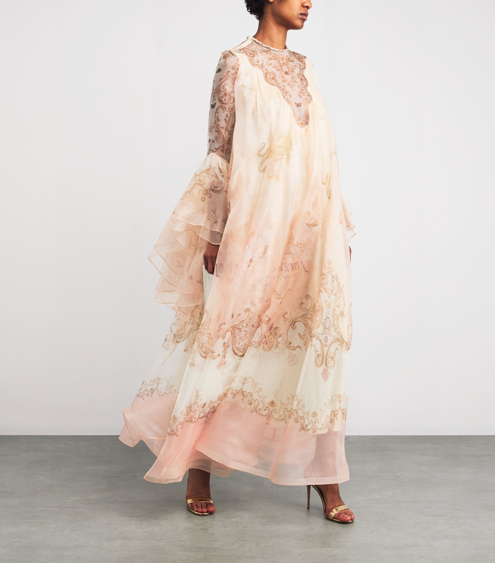 Silk Hypnotic Maxi Dress