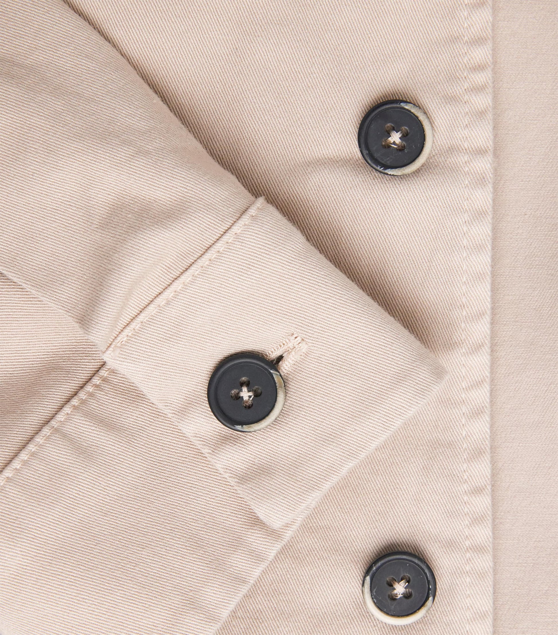 Barena Beige Stretch-Cotton Overshirt