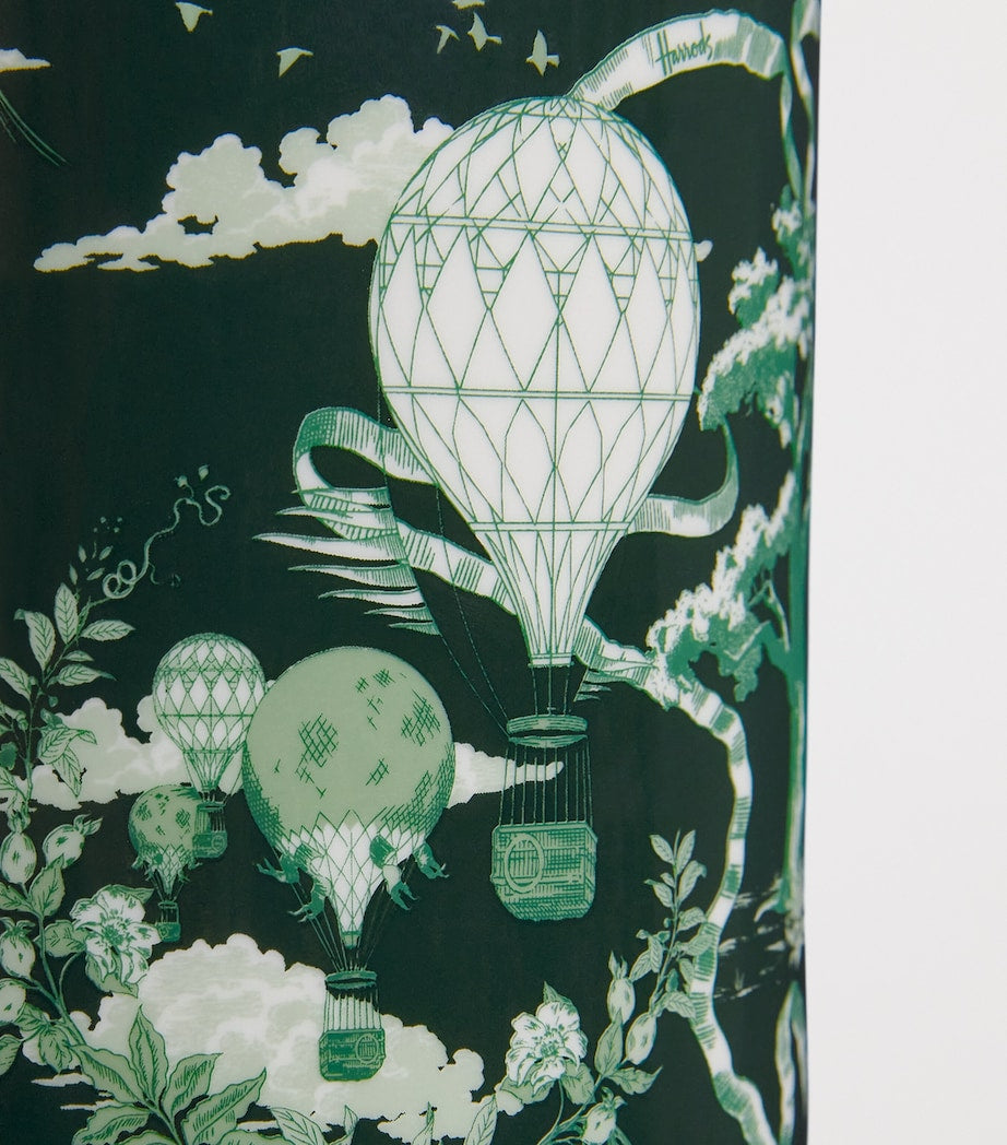 Fine Bone China Toile Vase (28cm)