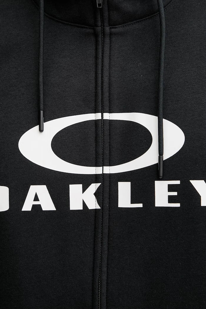 Oakley erkek pamuklu fermuarlı kapüşonlu sweatshirt