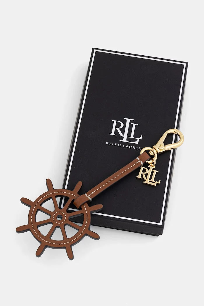 Lauren Ralph Lauren kadın deri anahtarlık