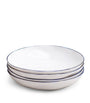 FELDSPAR Set of 4 Cobalt Pasta Bowls (22cm)