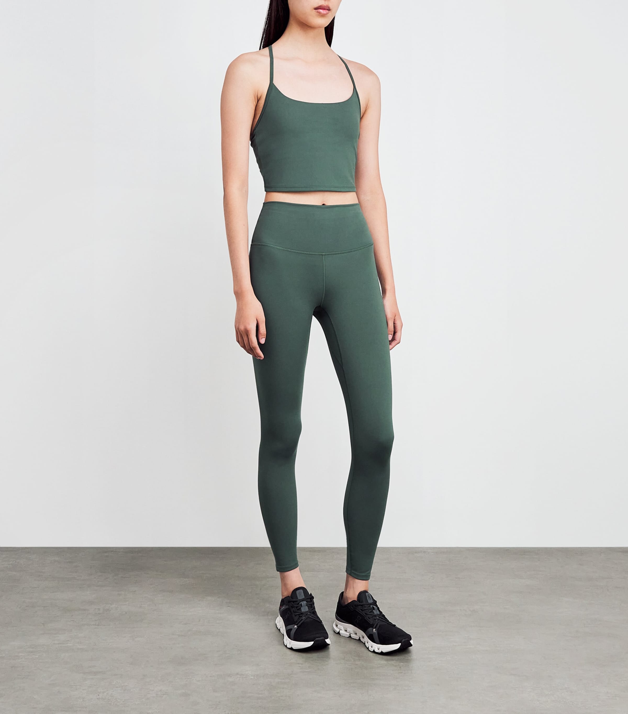 Green FreeSoft Harley Sports Bra